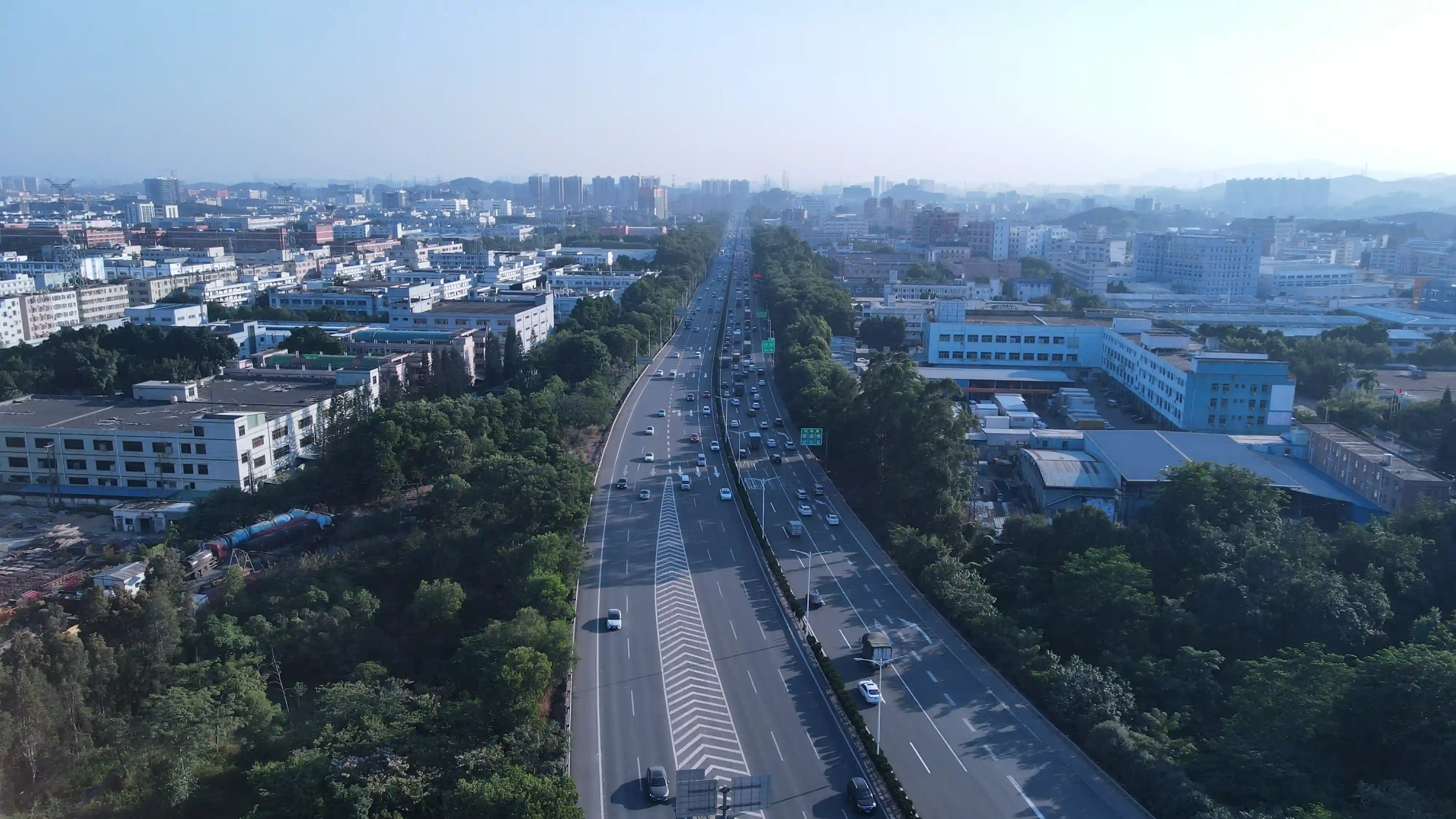 Expressway interchange By UAV